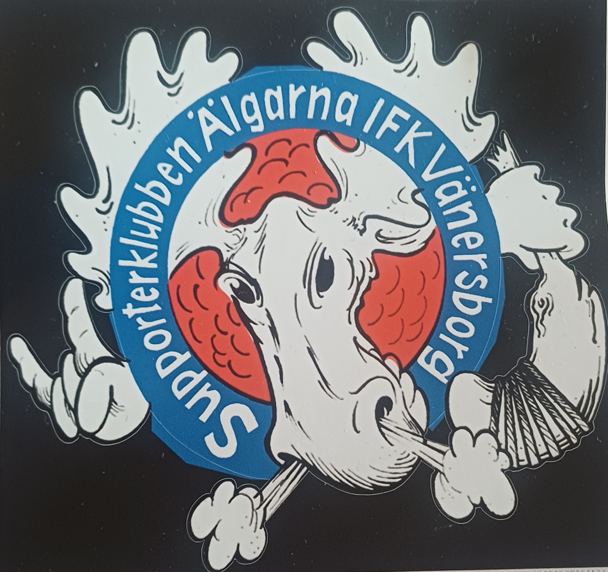 Älglogga Klistermärke